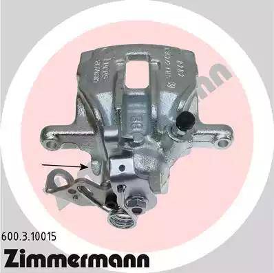 Zimmermann 600.3.10015 - Pinza freno autozon.pro