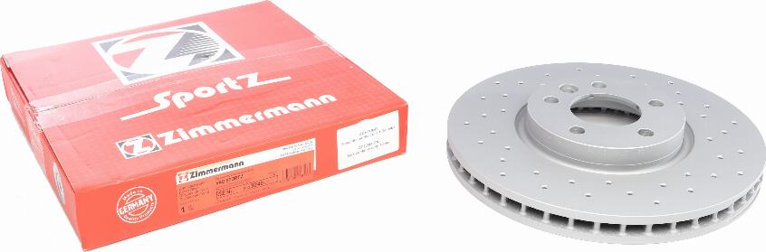 Zimmermann 600.3249.52 - Discofreno autozon.pro