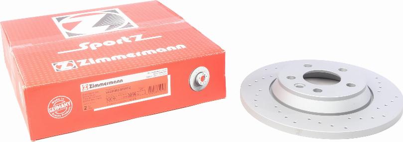 Zimmermann 600.3216.52 - Discofreno autozon.pro