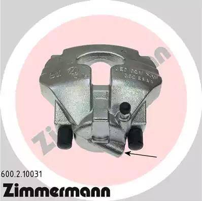 Zimmermann 600.2.10031 - Pinza freno autozon.pro