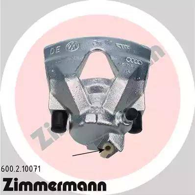 Zimmermann 600.2.10071 - Pinza freno autozon.pro