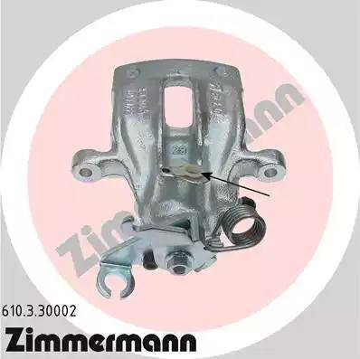 Zimmermann 610.3.30002 - Pinza freno autozon.pro