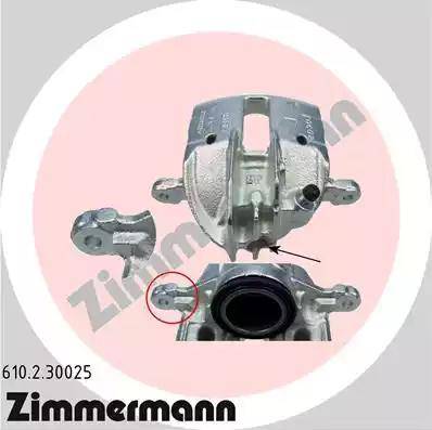 Zimmermann 610.2.30025 - Pinza freno autozon.pro