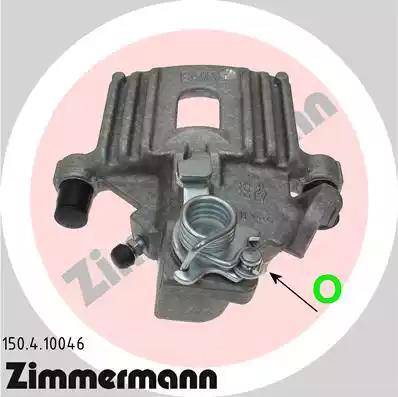 Zimmermann 150.4.10046 - Pinza freno autozon.pro