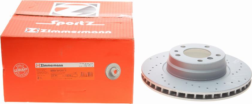 Zimmermann 150.1279.52 - Discofreno autozon.pro