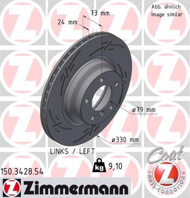 Zimmermann 150.3428.54 - Discofreno autozon.pro