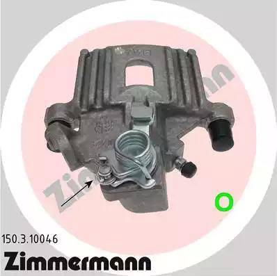 Zimmermann 150.3.10046 - Pinza freno autozon.pro