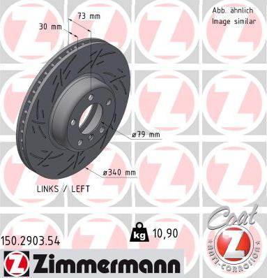 Zimmermann 150.2903.54 - Discofreno autozon.pro