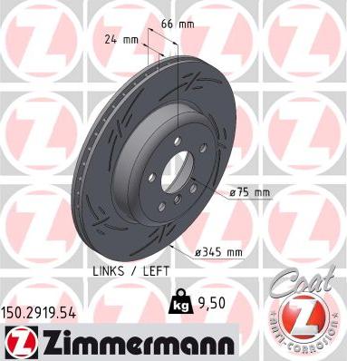 Zimmermann 150.2919.54 - Discofreno autozon.pro