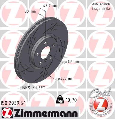 Zimmermann 150.2939.54 - Discofreno autozon.pro