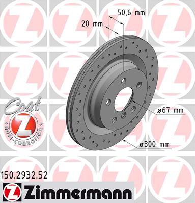 Zimmermann 150.2932.52 - Discofreno autozon.pro