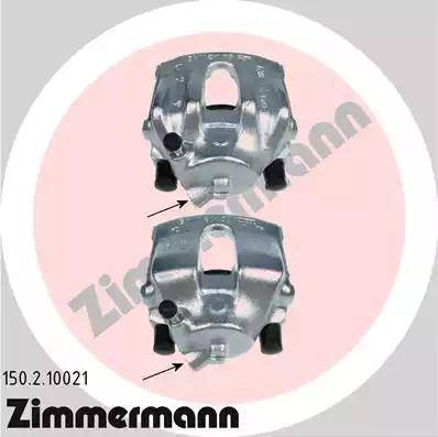 Zimmermann 150.2.10021 - Pinza freno autozon.pro