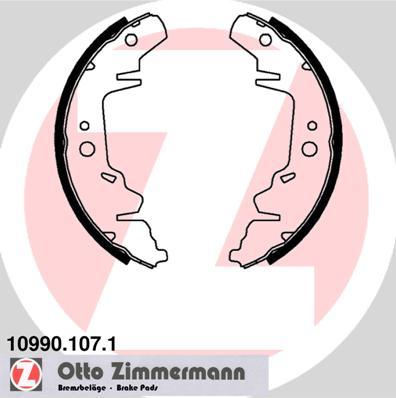 Zimmermann 10990.107.1 - Kit ganasce freno autozon.pro