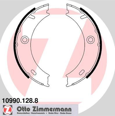 Zimmermann 10990.128.8 - Kit ganasce, Freno stazionamento autozon.pro