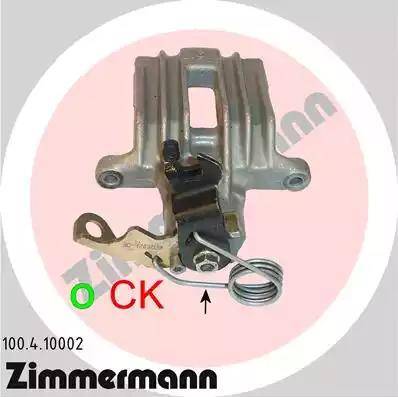 Zimmermann 100.4.10002 - Pinza freno autozon.pro