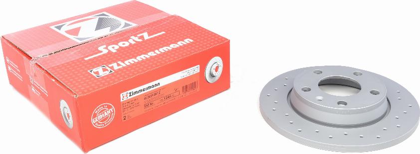 Zimmermann 100.1244.52 - Discofreno autozon.pro