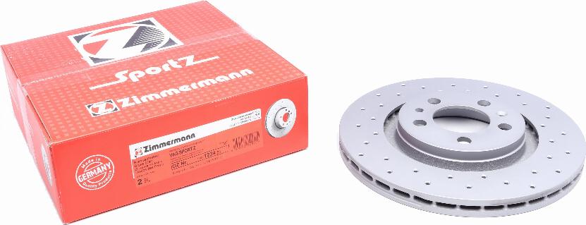 Zimmermann 100.1234.52 - Discofreno autozon.pro