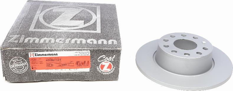 Zimmermann 100.3381.20 - Discofreno autozon.pro