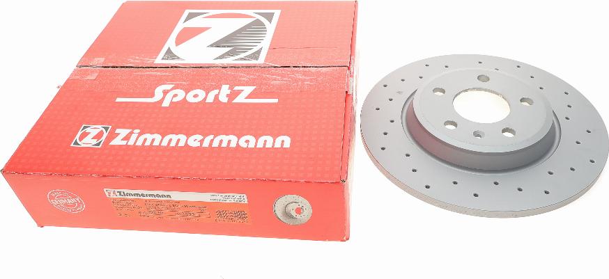 Zimmermann 100.3333.52 - Discofreno autozon.pro