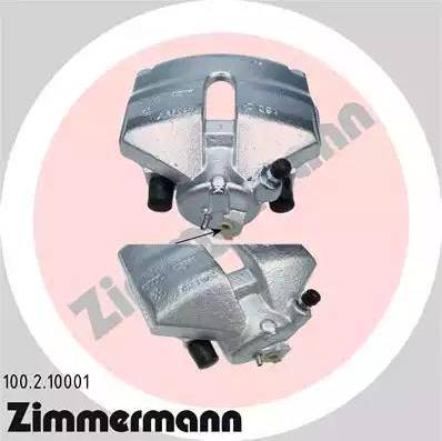 Zimmermann 100.2.10001 - Pinza freno autozon.pro