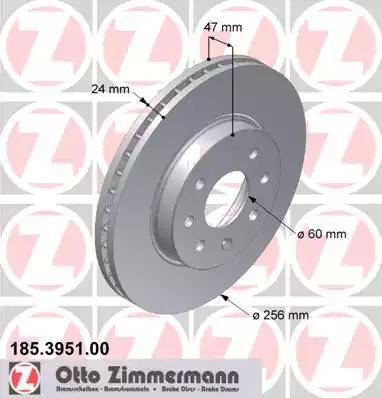 Zimmermann 185.3951.00 - Discofreno autozon.pro