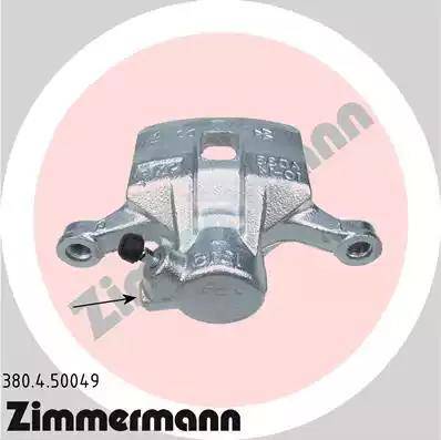 Zimmermann 380.4.50049 - Pinza freno autozon.pro