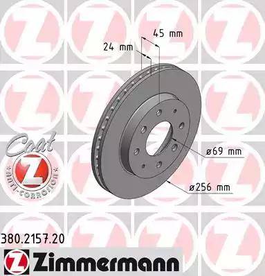 Zimmermann 380.2157.20 - Discofreno autozon.pro