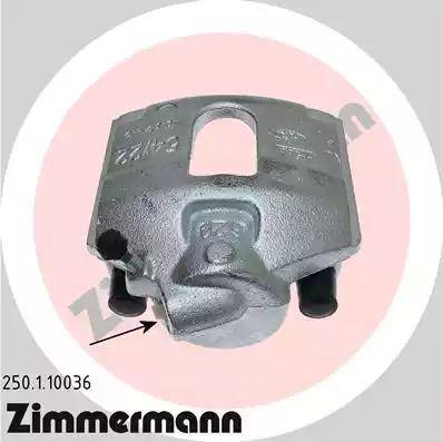 Zimmermann 250.1.10036 - Pinza freno autozon.pro