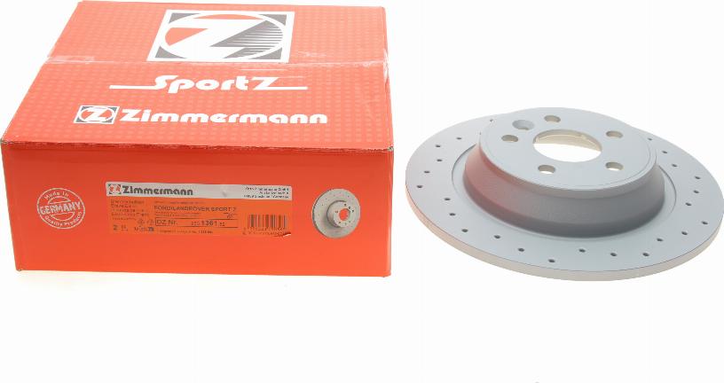 Zimmermann 250.1361.52 - Discofreno autozon.pro