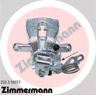 Zimmermann 250.3.10057 - Pinza freno autozon.pro