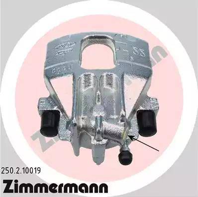 Zimmermann 250.2.10019 - Pinza freno autozon.pro