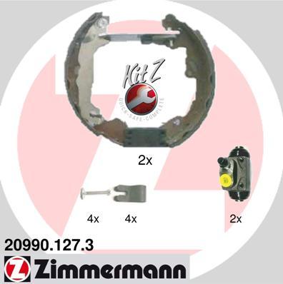 Zimmermann 20990.127.3 - Kit ganasce freno autozon.pro