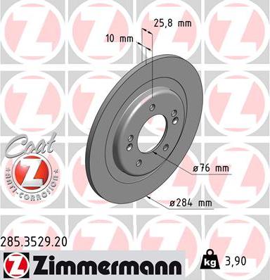 Zimmermann 285.3529.20 - Discofreno autozon.pro