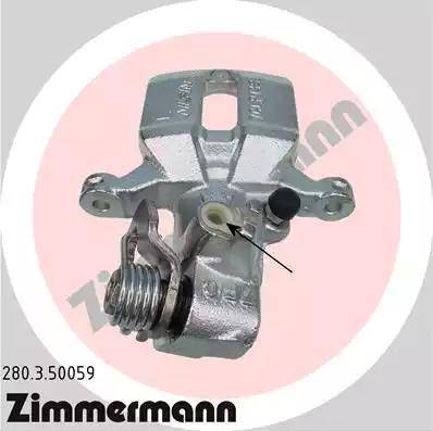 Zimmermann 280.3.50059 - Pinza freno autozon.pro