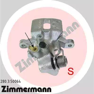 Zimmermann 280.3.50064 - Pinza freno autozon.pro