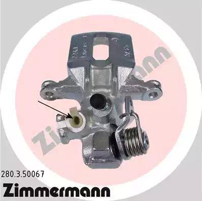 Zimmermann 280.3.50067 - Pinza freno autozon.pro