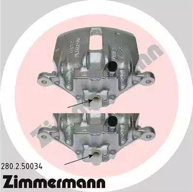 Zimmermann 280.2.50034 - Pinza freno autozon.pro