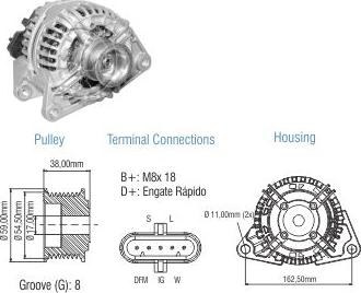 ZM ZM 90.106.10 - Alternatore autozon.pro