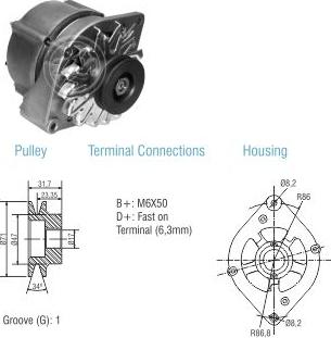 ZM ZM 90.101.06 - Alternatore autozon.pro