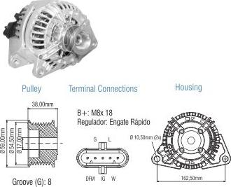 ZM ZM 90.208.02 - Alternatore autozon.pro