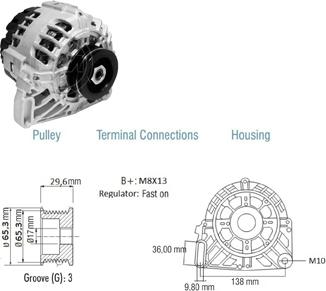 ZM ZM 90.203.01 - Alternatore autozon.pro