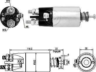 ZM ZM4897 - Elettromagnete, Motore d'avviamento autozon.pro