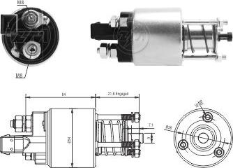 ZM ZM4397 - Elettromagnete, Motore d'avviamento autozon.pro