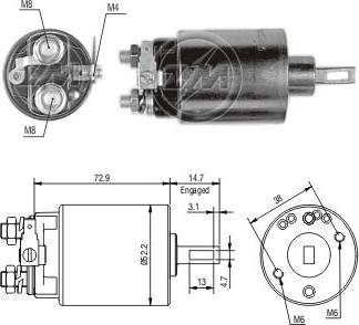 ZM ZM-685 - Elettromagnete, Motore d'avviamento autozon.pro