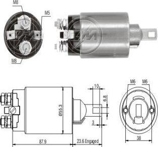 ZM ZM-894 - Elettromagnete, Motore d'avviamento autozon.pro