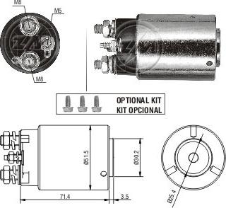 ZM ZM-861 - Elettromagnete, Motore d'avviamento autozon.pro