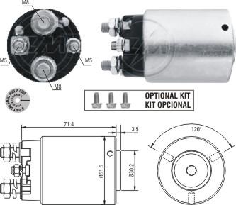 ZM ZM 862 - Elettromagnete, Motore d'avviamento autozon.pro