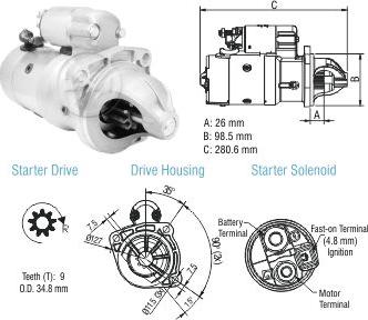 ZM ZM 80.480.02 - Motorino d'avviamento autozon.pro