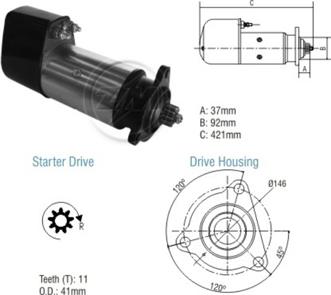 ZM ZM 80.101.05 - Motorino d'avviamento autozon.pro