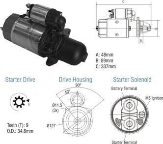 ZM ZM 80.103.01 - Motorino d'avviamento autozon.pro